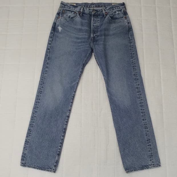 리바이스 501 프리미엄 데님 정윤기 34/32