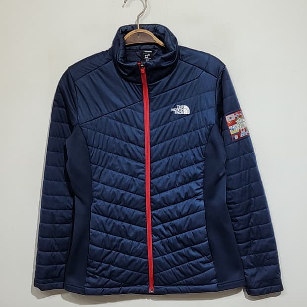 (M) 노스페이스 경량패딩 점퍼 네이비 평창올림픽 자켓 