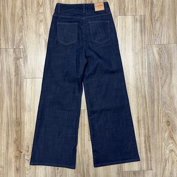 (미사용) 로트르드민 와이드 청바지 25