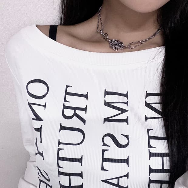 環花 환화 초커 &롱 목걸이