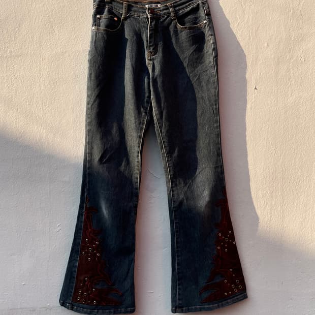 haphazard 제팬빈티지 웨스턴 부츠컷