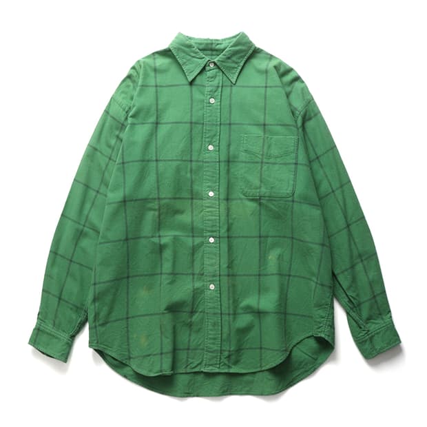 빔즈 BEAMS Flannel Check Shirt