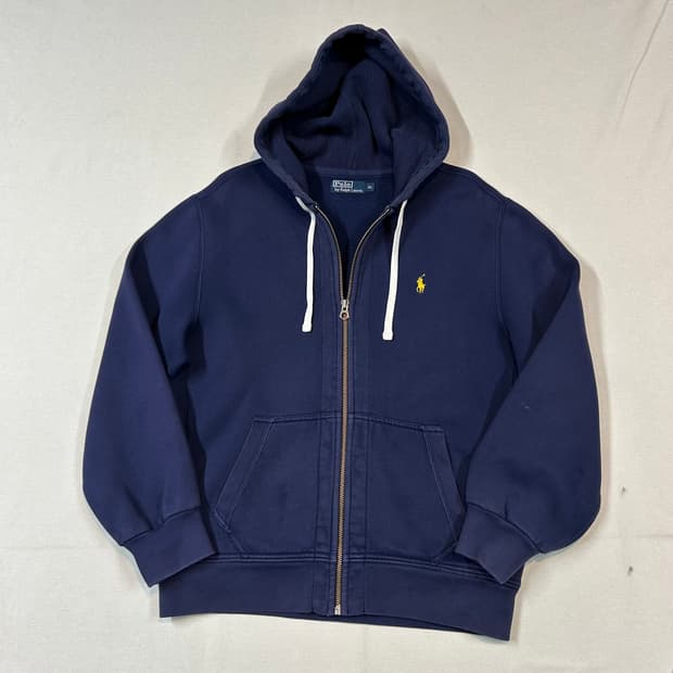 XL) 폴로 랄프로렌 두산 써멀 후드집업 네이비
