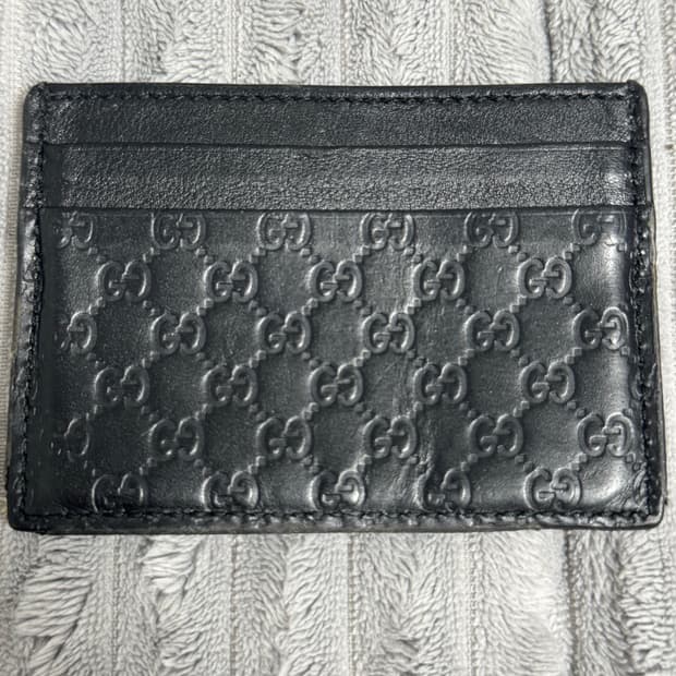 구찌 마이크로시마 카드지갑