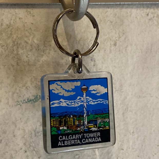 빈티지 키링 키체인