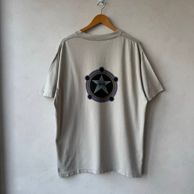 [xl] 90s 스투시 스타 로고 티셔츠