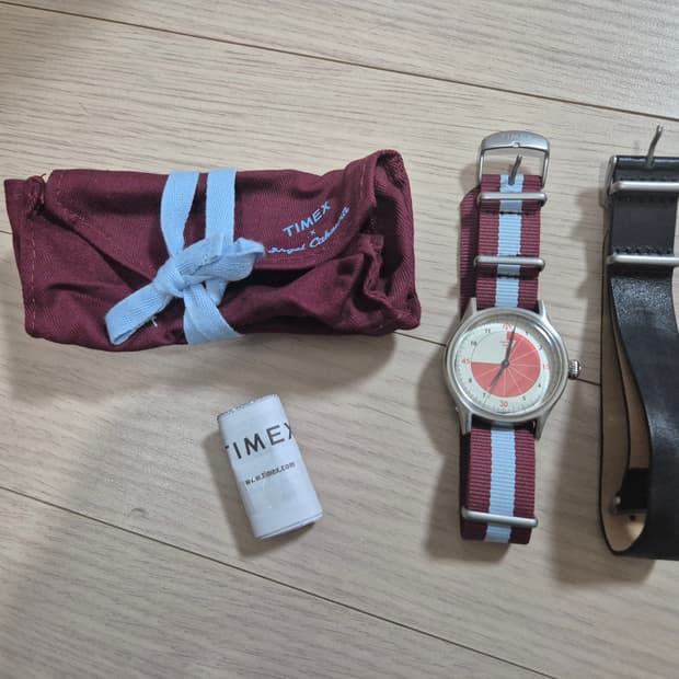 나이젤카본x타이맥스 레프리워치