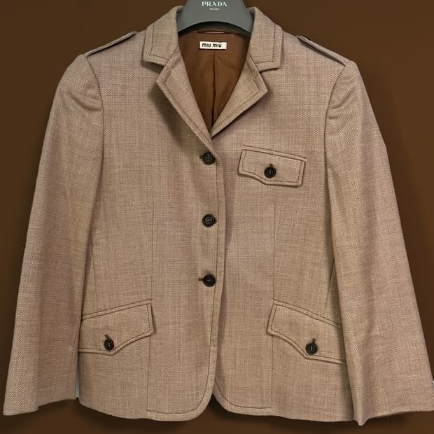 MIU MIU WOOL JACKET