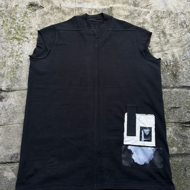 릭오웬스 다크쉐도우 점보 슬리브리스 나시