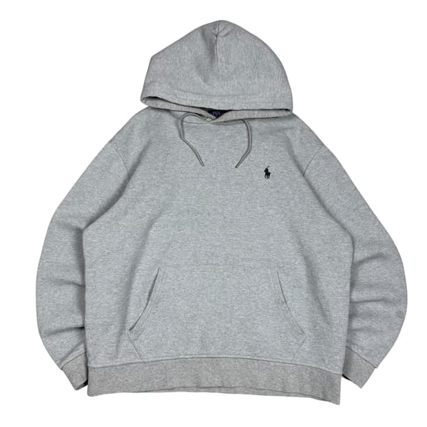 폴로 랄프로렌 그레이 후드티