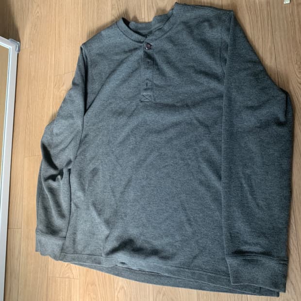 XL)L.L.bean 엘엘빈 와플 헨리넥