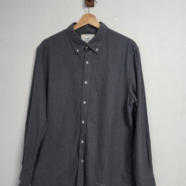 헨리코튼 체크 셔츠 남방  105