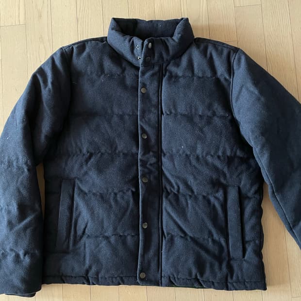 빈티지 갭 울 패딩