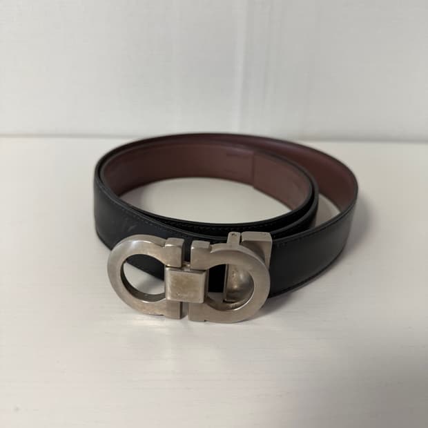 페라가모 간치니 가죽 벨트