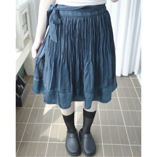 Kumikyoku pleats skirt
