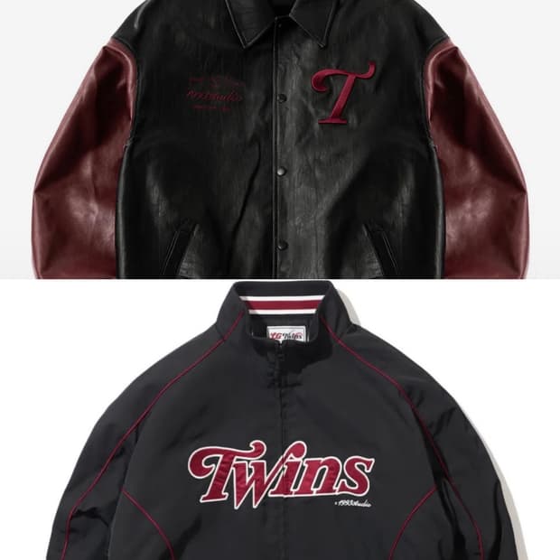 엘지트윈스 바시티 , 나일론 자켓 팝미다