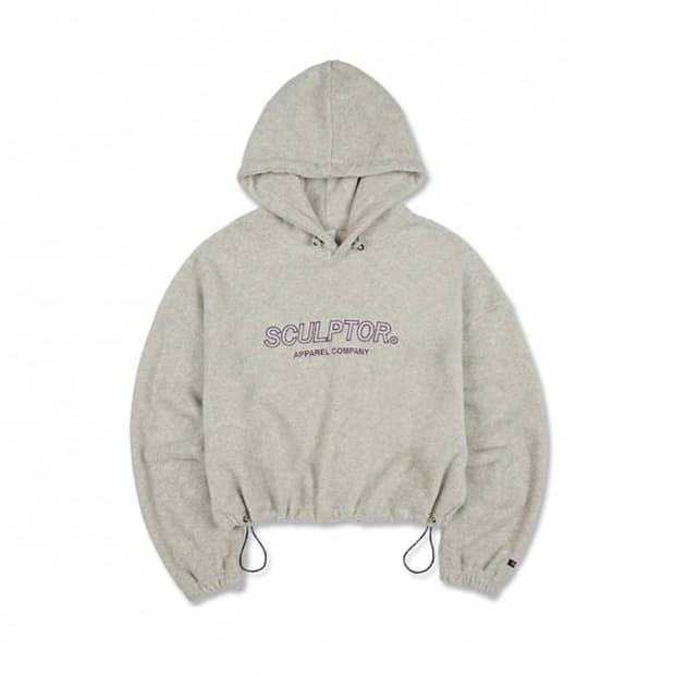 스컬프터 19fw 플리스 후드티