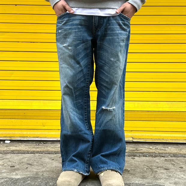 트루릴리젼 리키 RICKY 데님 팬츠 36