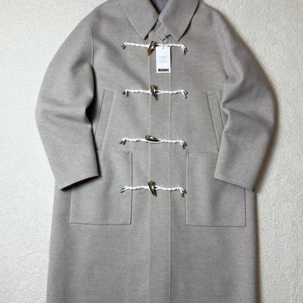 알레그리 신슐레이트 하이엔드 울 더플 코트 PN6530