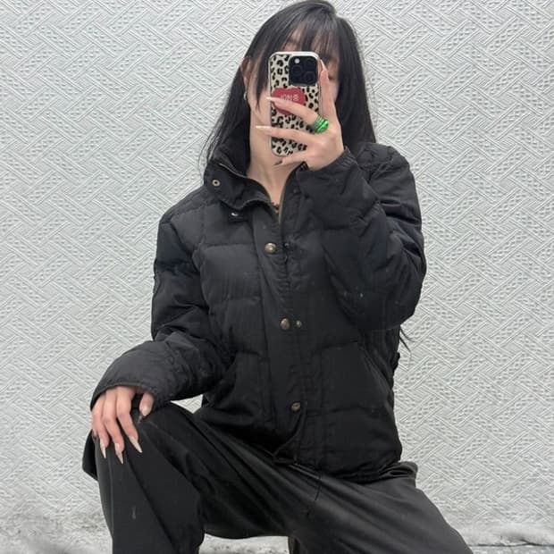 폴로 랄프로렌 모던락시크 코듀로이 카라 패딩 M C08490