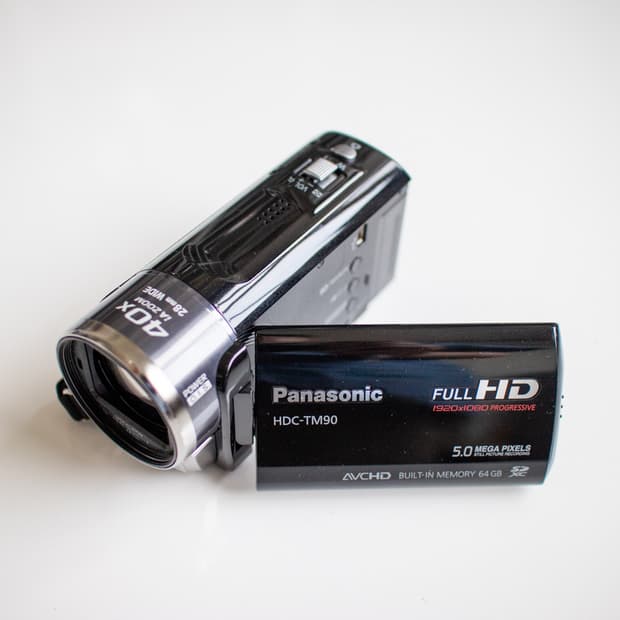 Panasonic HDC-TM90 / 빈티지 디지털 캠코더
