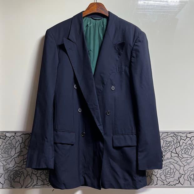 버버리 더블 브레스티드 블레이저