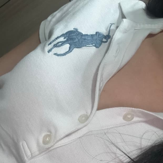 폴로 랄프로렌 우먼 딱붙 빅포니 카라티 s 슬림핏 대장급