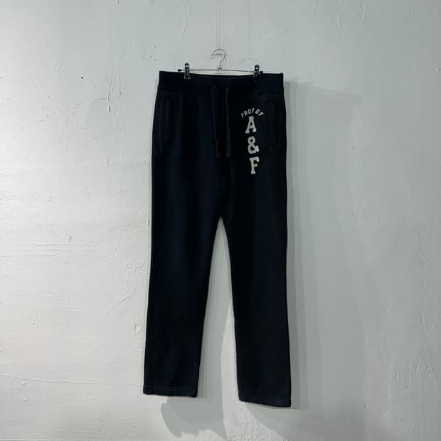 아베크롬비 기모 트레이닝바지 M