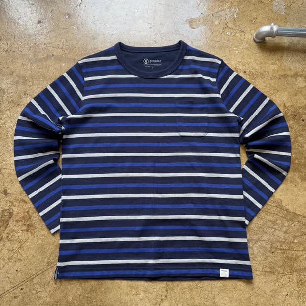 JPN 굿데이 멀티 스트라이프 티셔츠