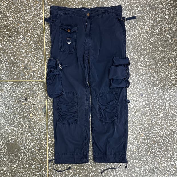 9~00s 폴로 랄프로렌 탄창 밀리터리 카고 팬츠 36