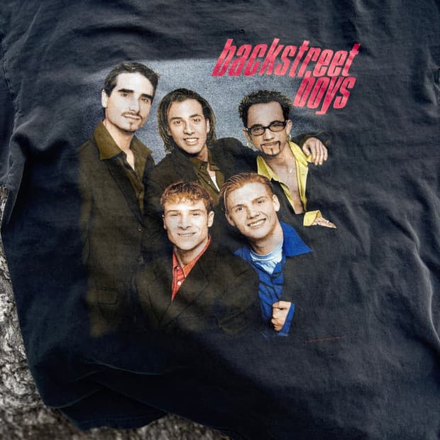 90s Backstreet Boys Band Tees 