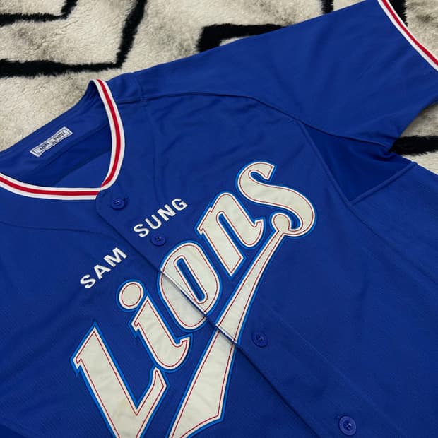 [XL]삼성라이온즈x빈폴 반팔 유니폼/박해민