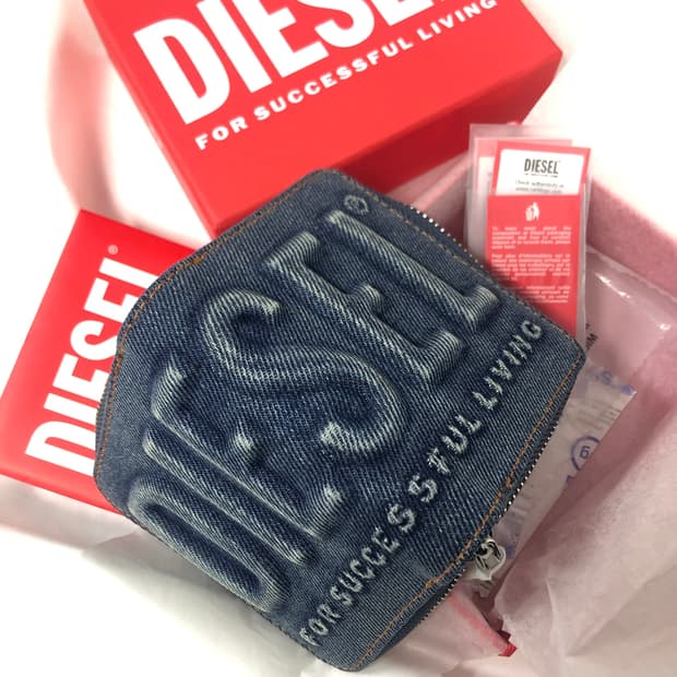 [새상품] 디젤 데님 키케이스 지갑