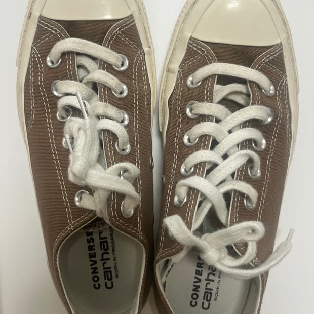 컨버스 척테일러X칼하트 브라운 235