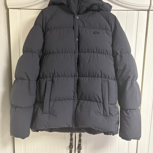 [L] 라코스테 후드 패딩