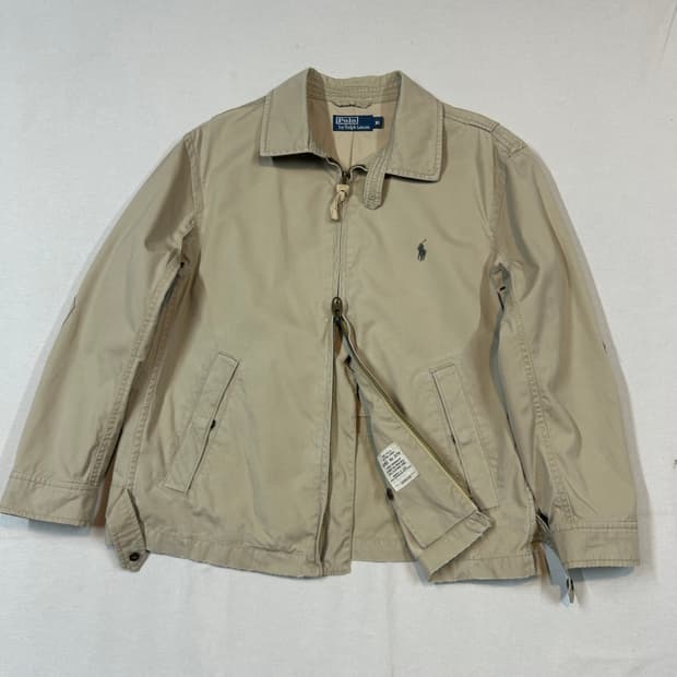 XL) 폴로 랄프로렌 밀리터리 드리즐러 코튼 자켓