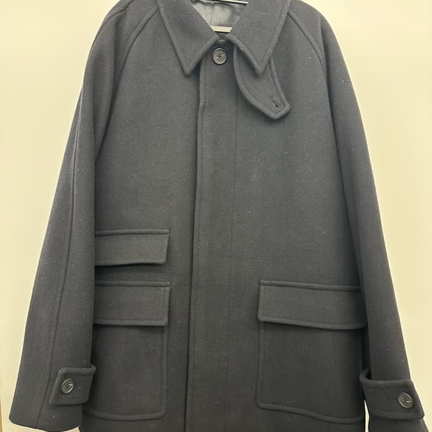 무탠다드 오버사이즈 하프 코트