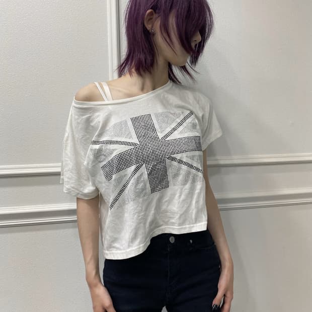 UK Cubic Crop Loose Fit Tee