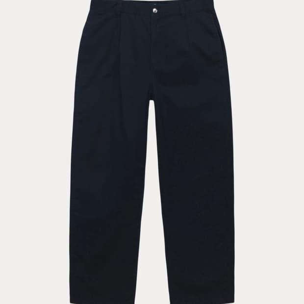 Stussy 치노 워크 팬츠 블랙 34