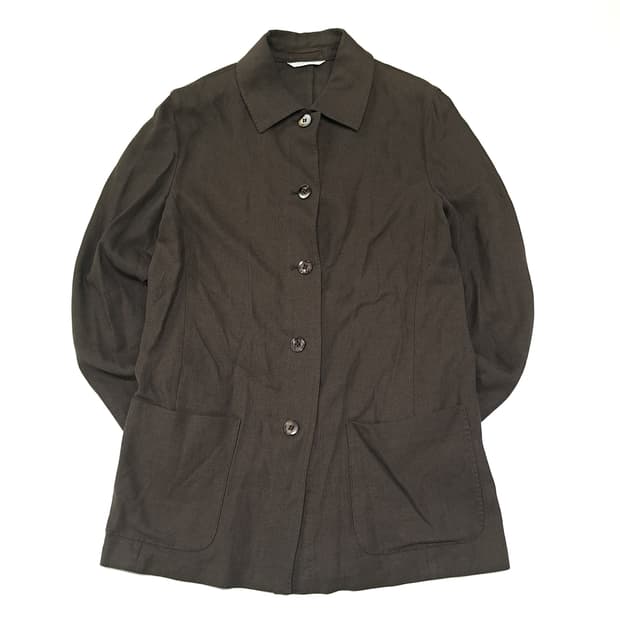 CL323 L 막스마라 90s 이태리판 린넨 셔츠자켓