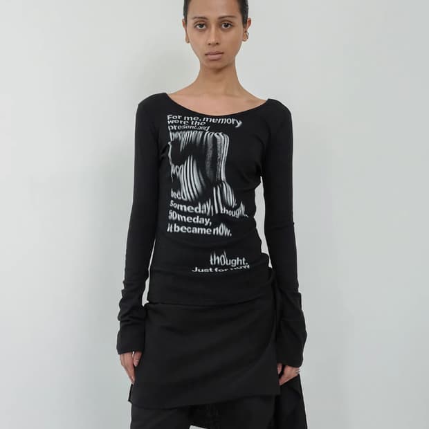 NACHE FLOW SLIM FIT LONG SLEEVE BLACK