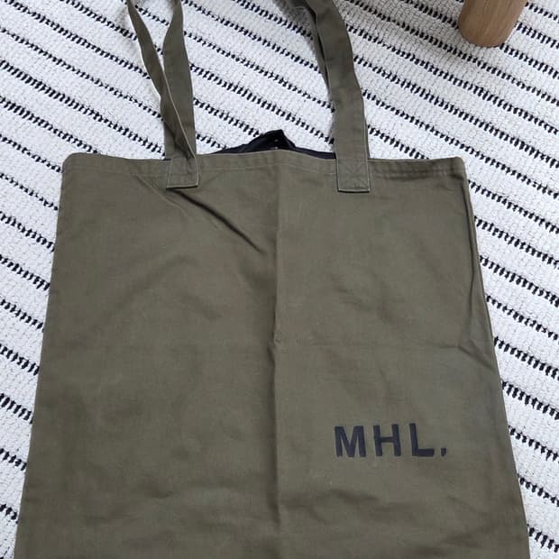 MHL 에코백 카키브라운