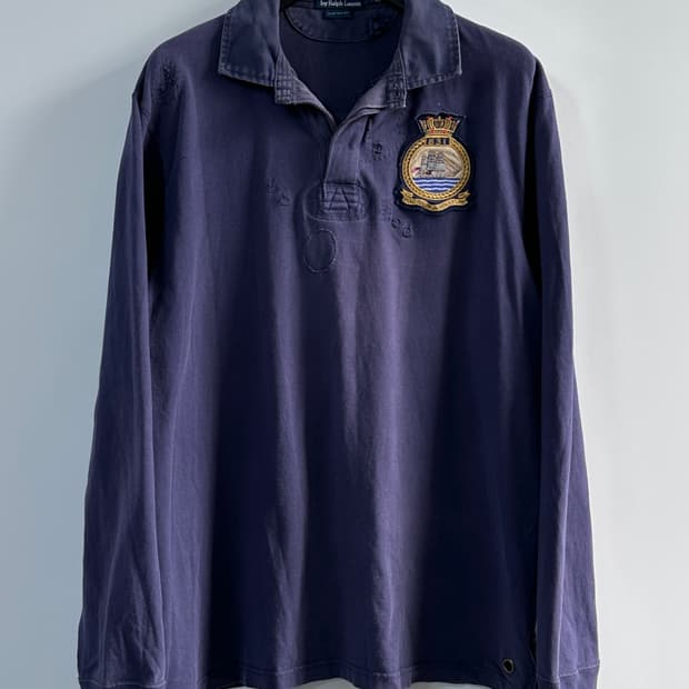 폴로 디스트레스드 럭비 셔츠 (va.117)