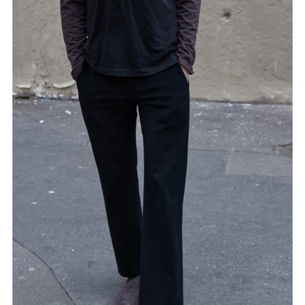 머듈 슬랙스 블랙 5사이즈