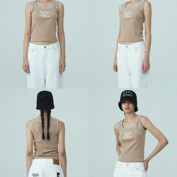 블랙 검정 레스트앤레크레이션 벙거지 어부 데님 모자