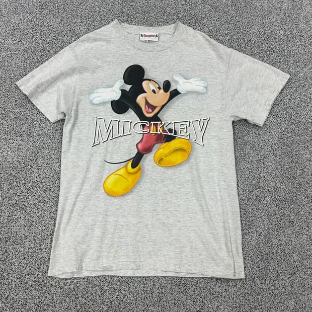 미키마우스 90s USA 프린팅반팔티