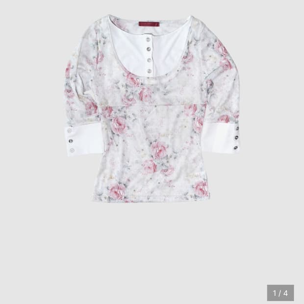 인앤양인하모니 Layered top, rose 구해요