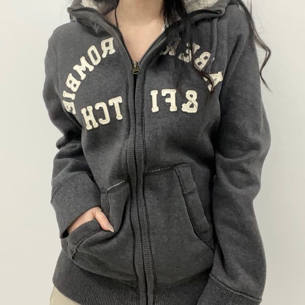  ABERCROMBIE & Fitch hoodie zip-up