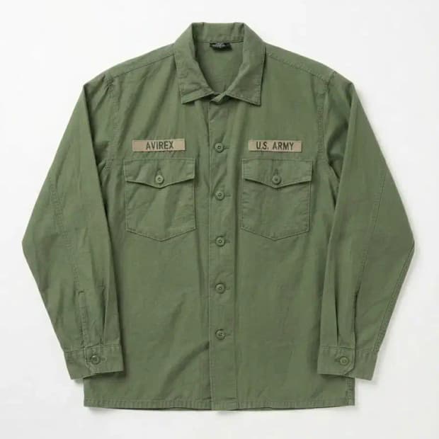 AVIREX U.S. ARMY 워크셔츠 XL
