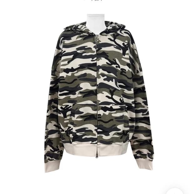 카모 후드집업